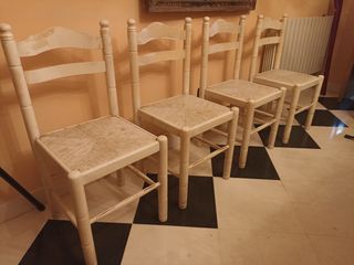 Sillas madera antiguas