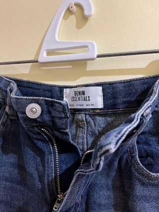 Vaquero corto azul oscuro