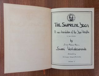 The Supreme Yoga Swami Venkatesananda. 2 vol