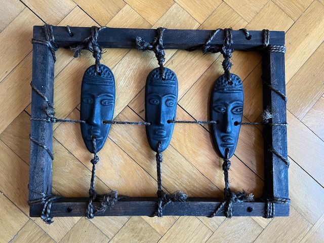 Cuadro máscaras africanas