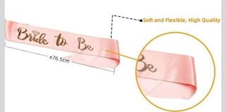 Decorazioni addio al celibato nubilato + Fascia