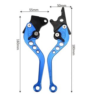 Palanca de freno y embrague moto