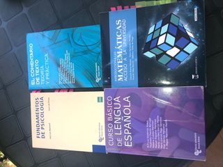 Libros prueba de accesos UNED