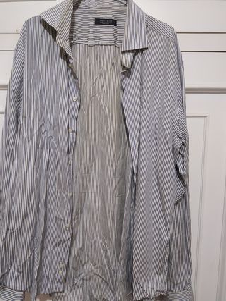 ZARA Camisa rayas vestir