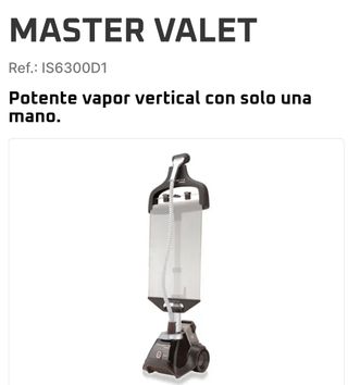 Plancha de vapor rowenta "mástervalet" roll & pres
