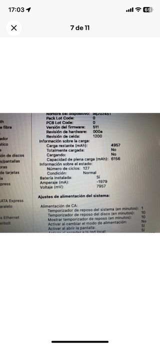 Portátil Apple MacBook Air Core i5 1.8Ghz 13.3"