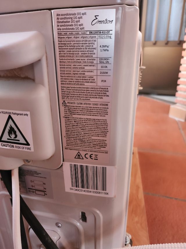 Aire acondicionado Emelson