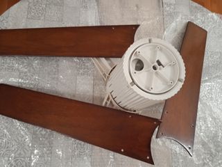 Ventilador vintage de techo.