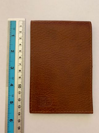 Porta libretto assegni e carte di credito