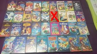 Películas Disney VHS