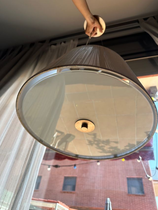 Lámpara salón o habitación de diseño.