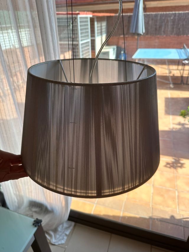 Lámpara salón o habitación de diseño.