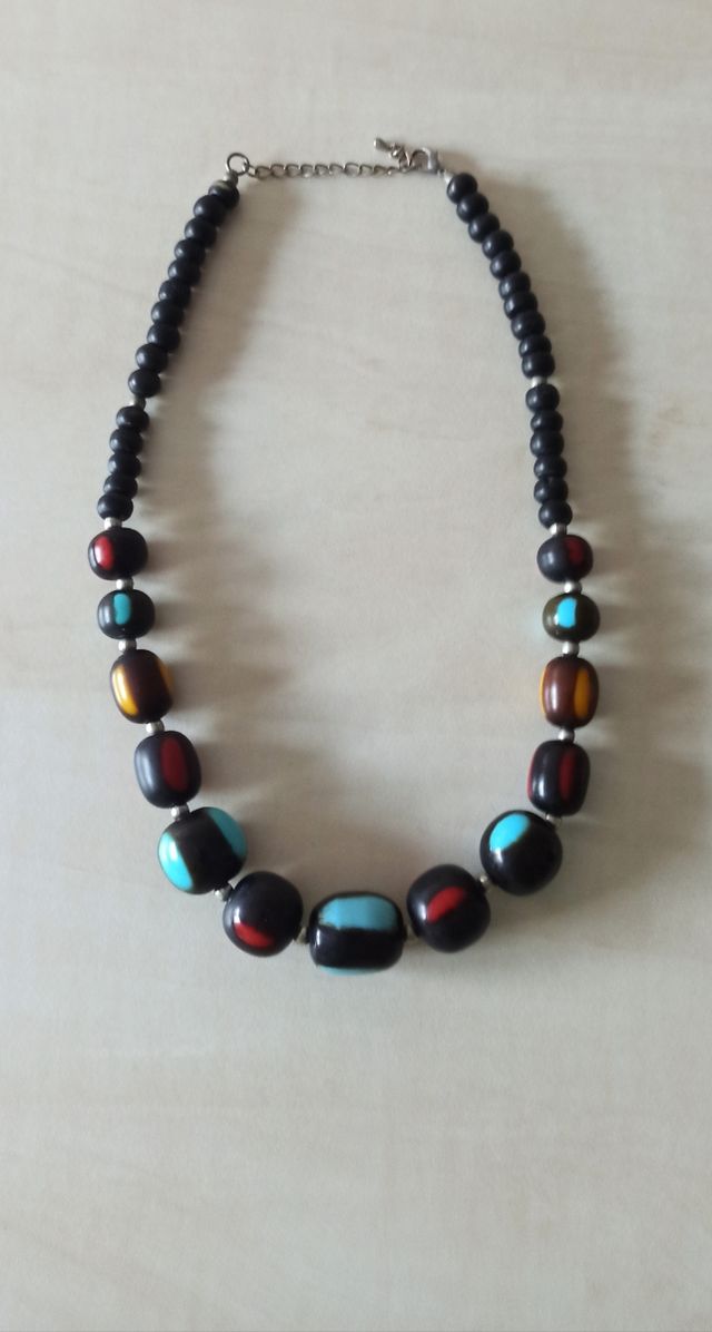 Collar étnico mujer 23 cm x 15 cm