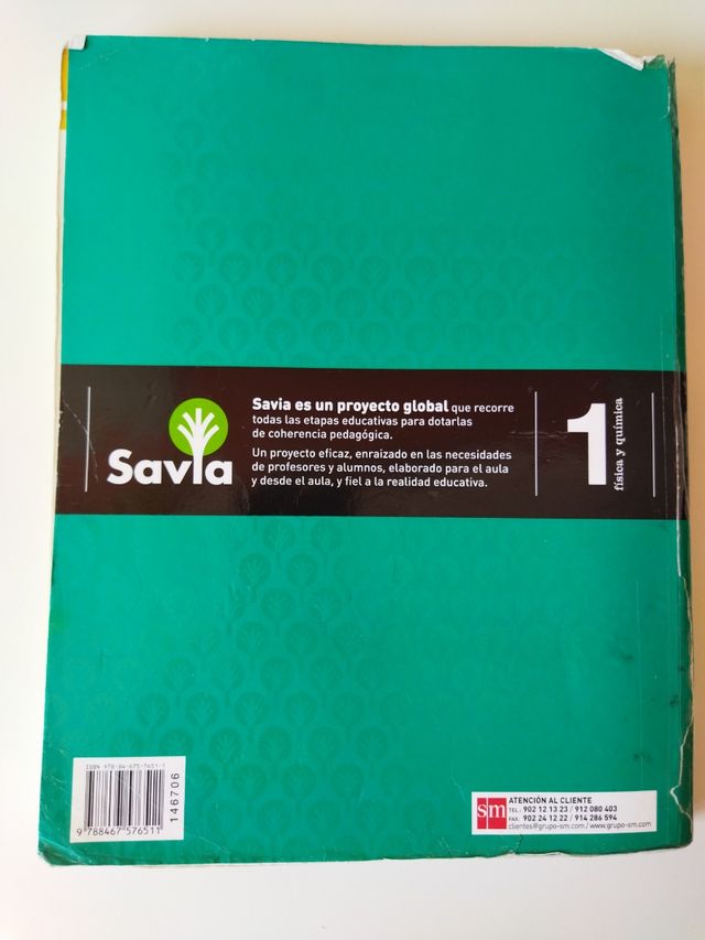 Física y Química 1° Bachillerato. Ed. SM