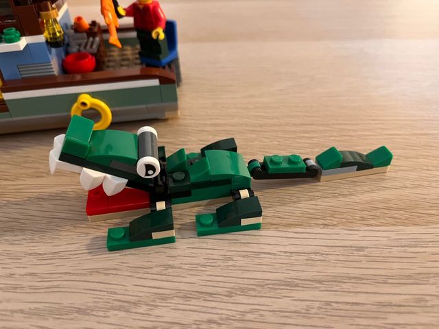 Lego 31093 casa galleggiante 3 in 1