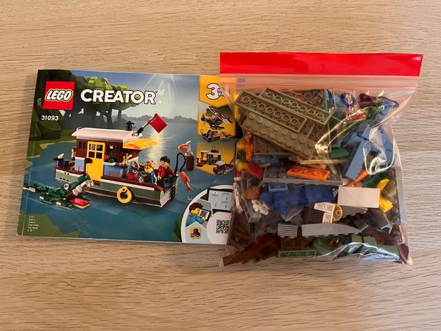 Lego 31093 casa galleggiante 3 in 1