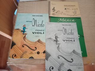 Libros violín