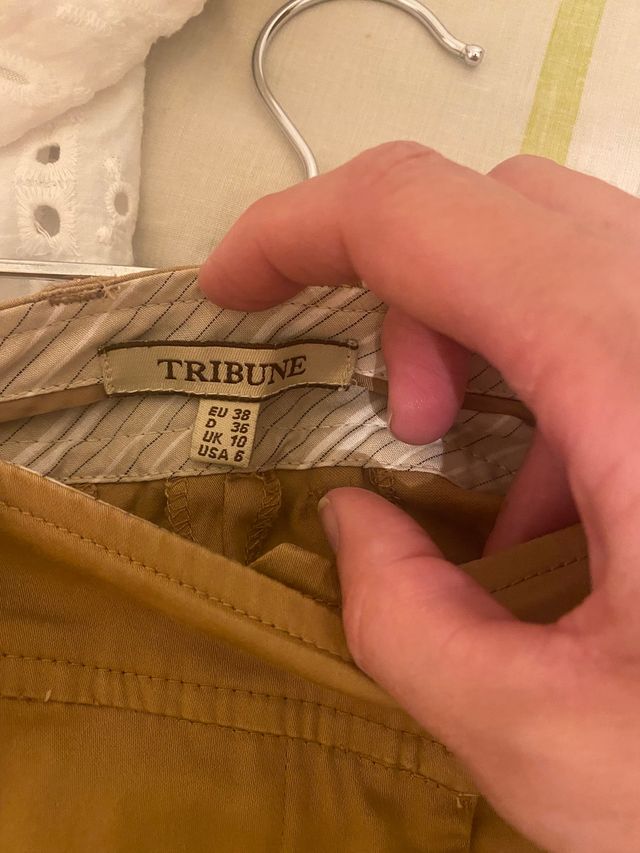 Pantalones clásicos tribune