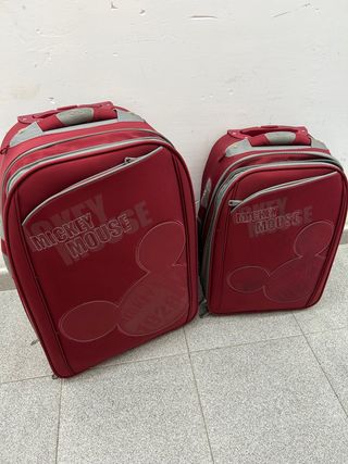 Juego de maletas Disney
