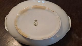 sopera porcelana antigua San Claudio