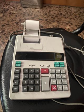 Calculadora con impresora