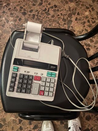 Calculadora con impresora