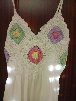 Vestido largo blanco 
