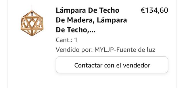 Lampada da soffitto in legno