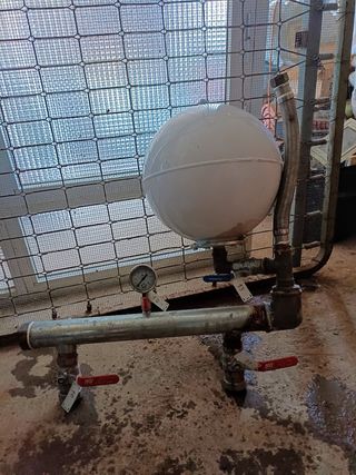 sistema de presión de agua constante 