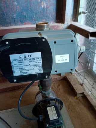 sistema de presión de agua constante 