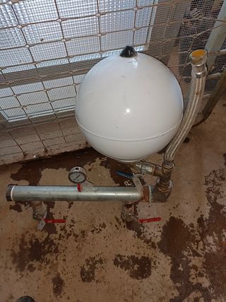 sistema de presión de agua constante 