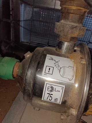 sistema de presión de agua constante 