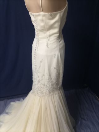 vestido novia 36-38 champagne 