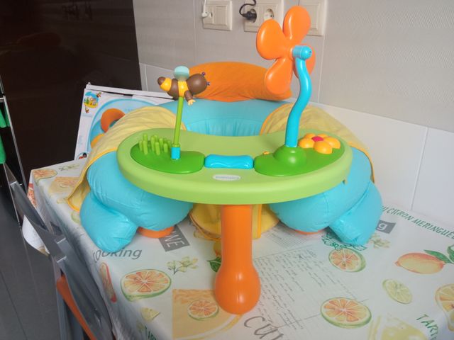 Silla banco bebe actividades Cotoons.