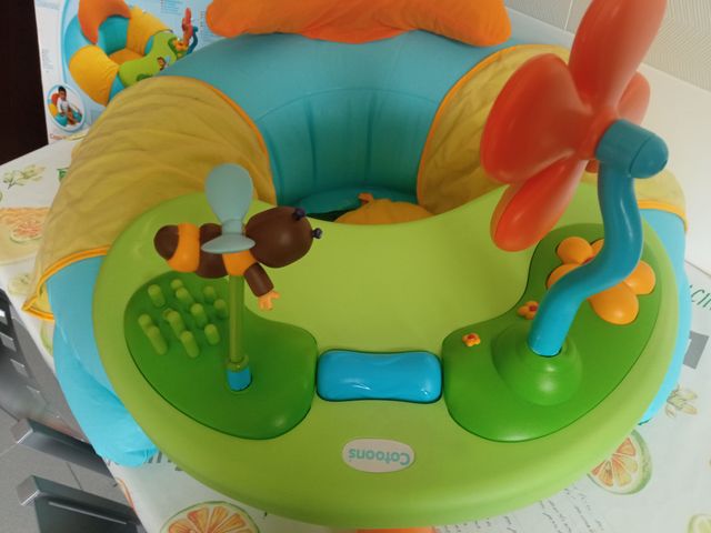 Silla banco bebe actividades Cotoons.