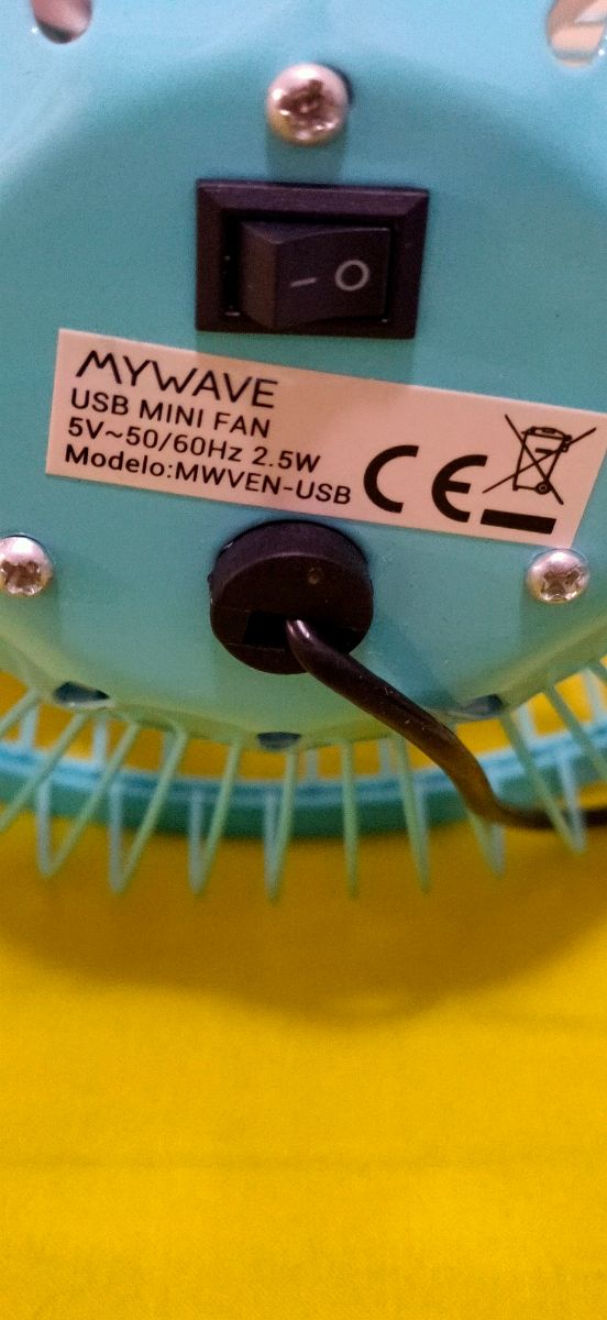 Mini ventilador sobremesa