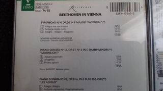 4 CD`S música clásica. Beethoven, Mozart...