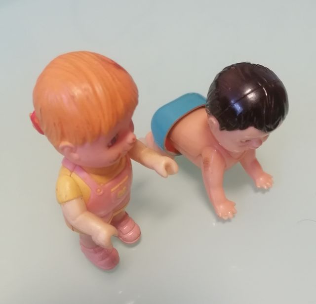 muñecos antiguos a cuerda