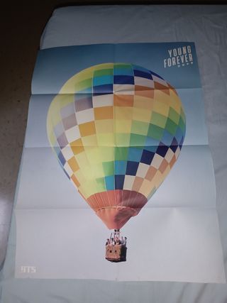 Póster BTS young forever