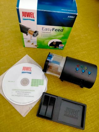 distributore cibo acquario juwel 