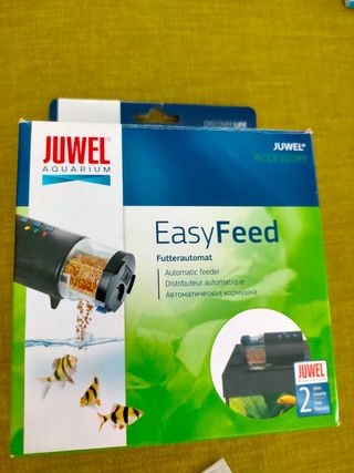 distributore cibo acquario juwel 