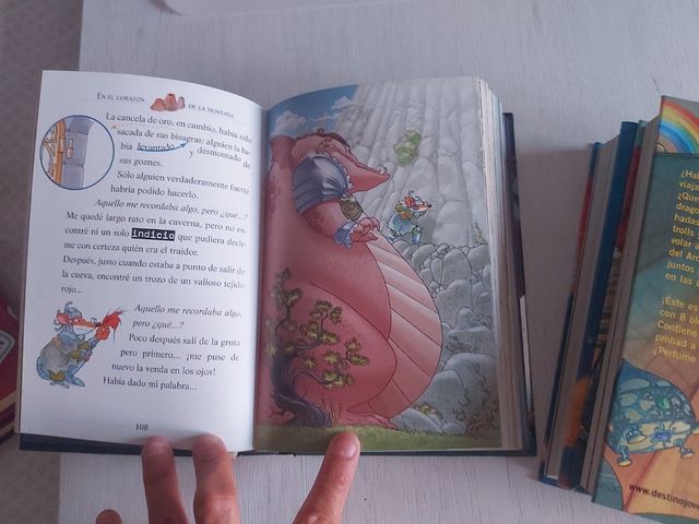 Tres libros Geronimo Stilton TAPA DURA