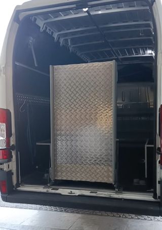 Rampa para furgonetas