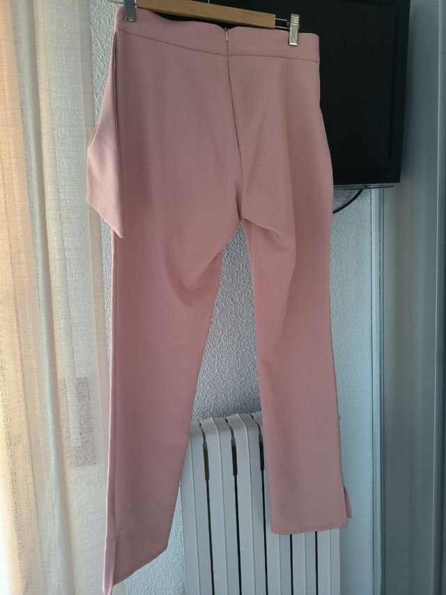 Pantalón chica rosa palo