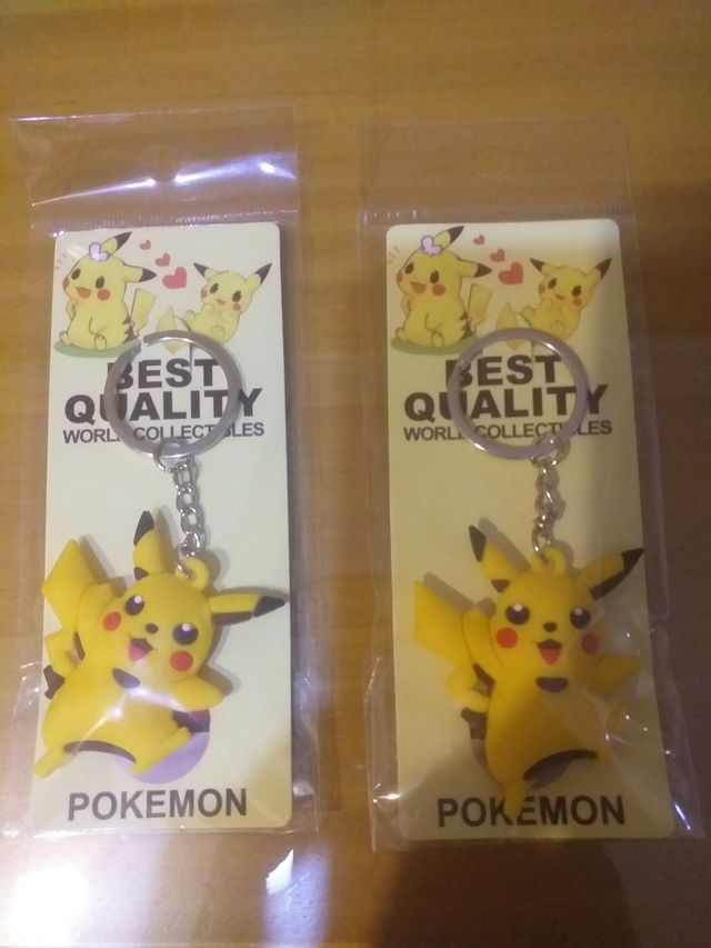 Llaveros pikachu pokémon