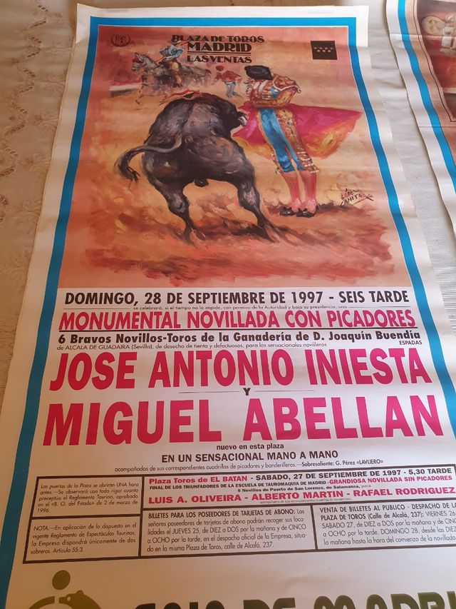 CARTELES DE TOROS.