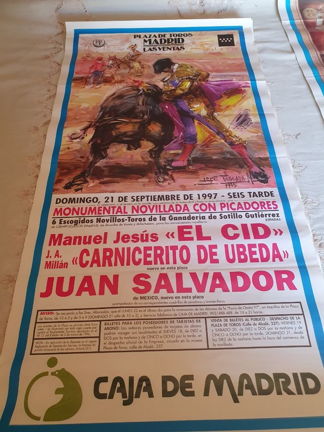 CARTELES DE TOROS.