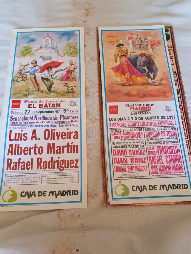 CARTELES DE TOROS.