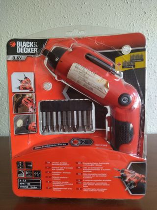 Taladradora / atornillador nuevos a estrenar