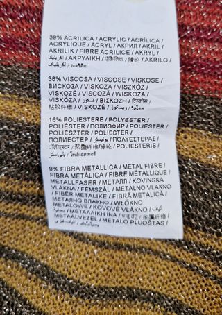 Top smanicato OVS in lame'